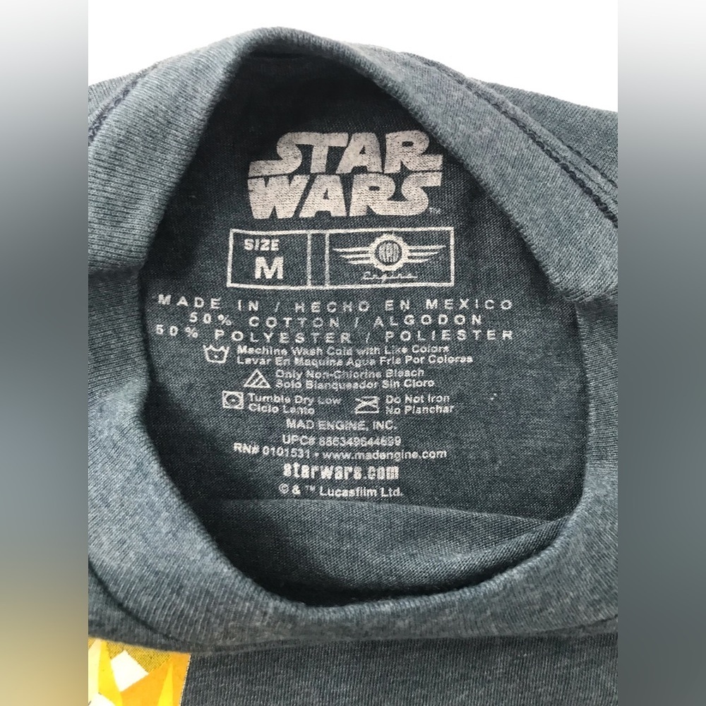 Star Wars Geometric C-3PO and R2-D2 Soft Tee - Picture 5 of 6
